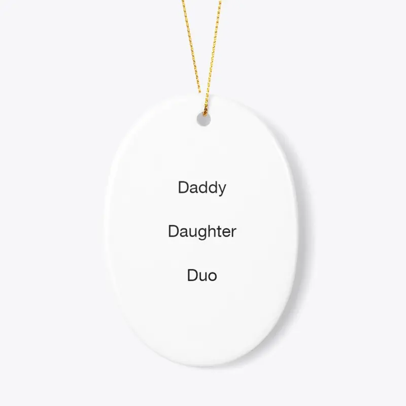 Daddy Daughter Duo Light Colors